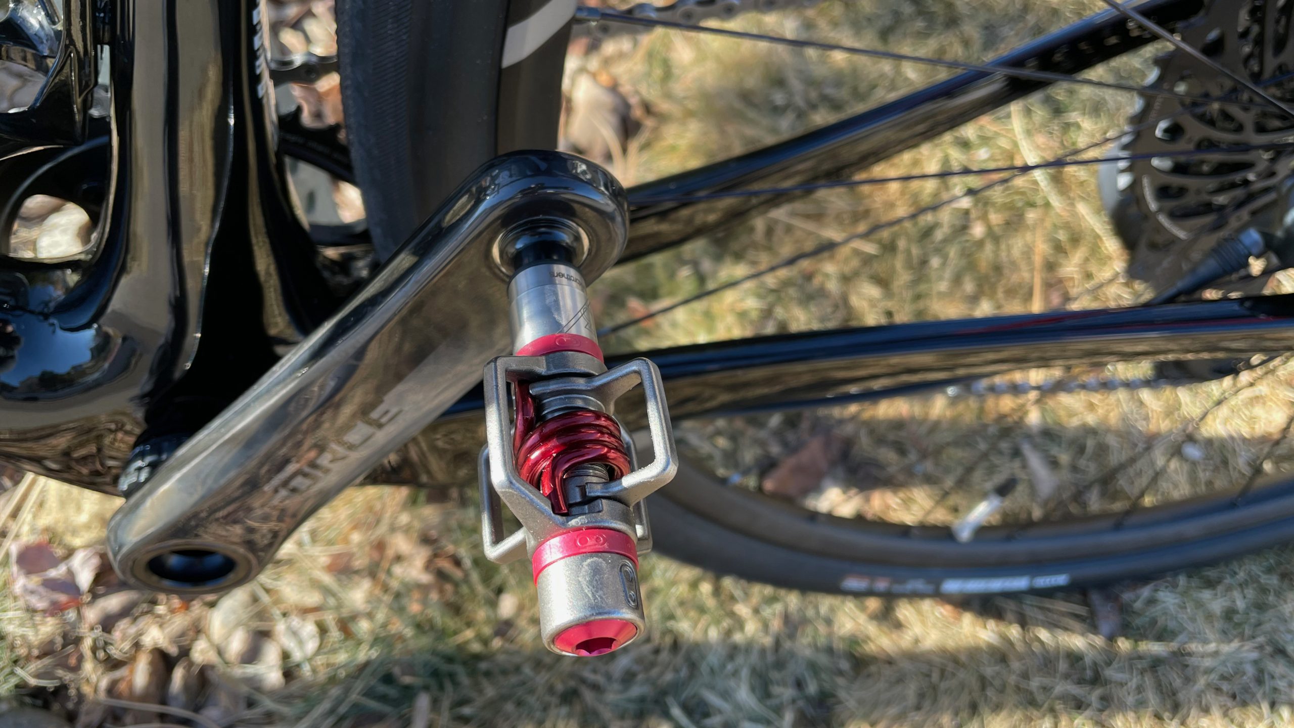 Crank Brothers Egg Beater Pedals in Red