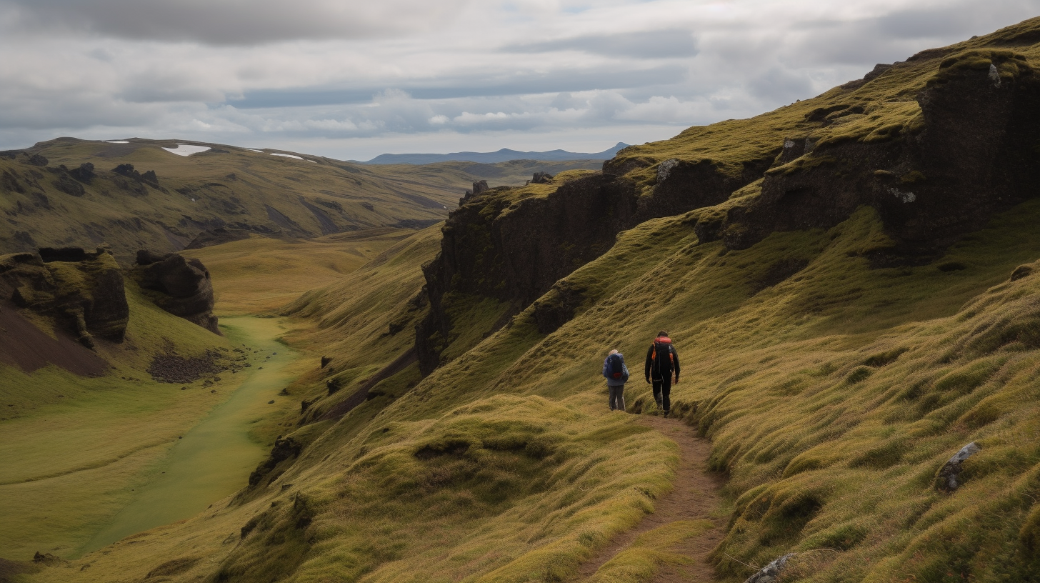 The highlands of Iceland, where true adventure awaits